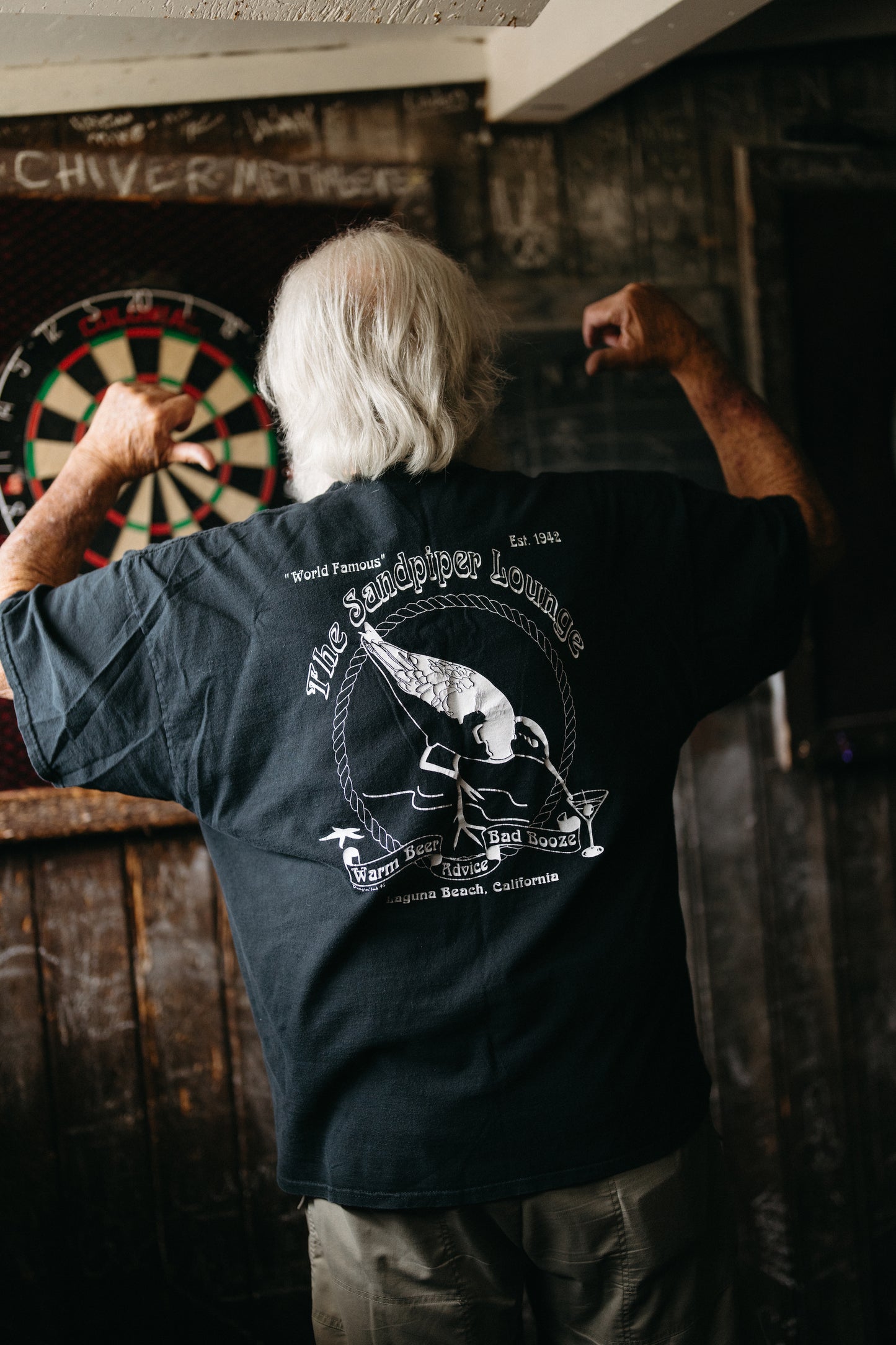 Dirty Bird T-shirt in black