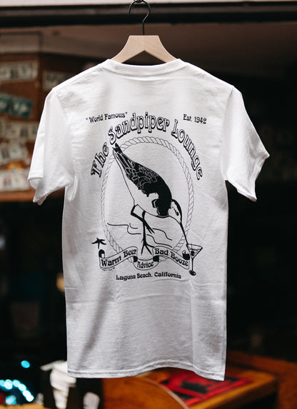 Dirty Bird T-shirt in white