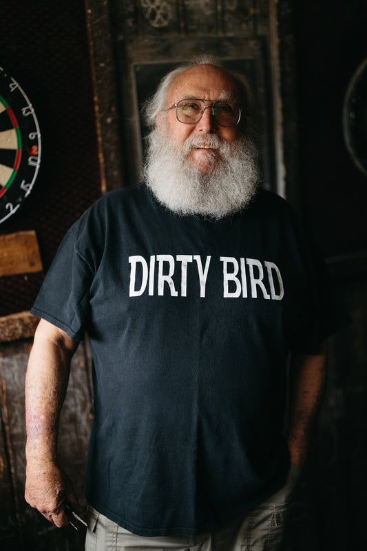Dirty Bird T-shirt in black
